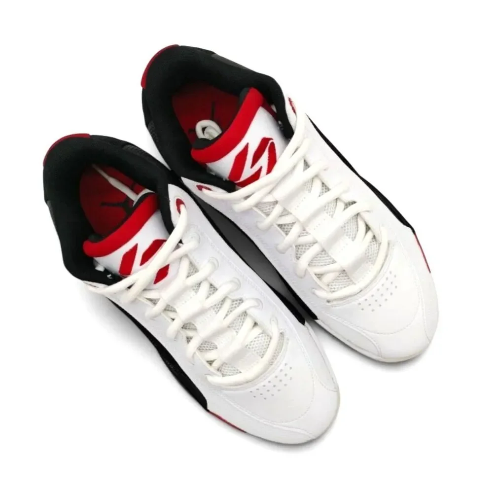 Jordan Men's Size 10 Luka 77 PF Bloodline White/Gym Red Black Basketball Shoes
